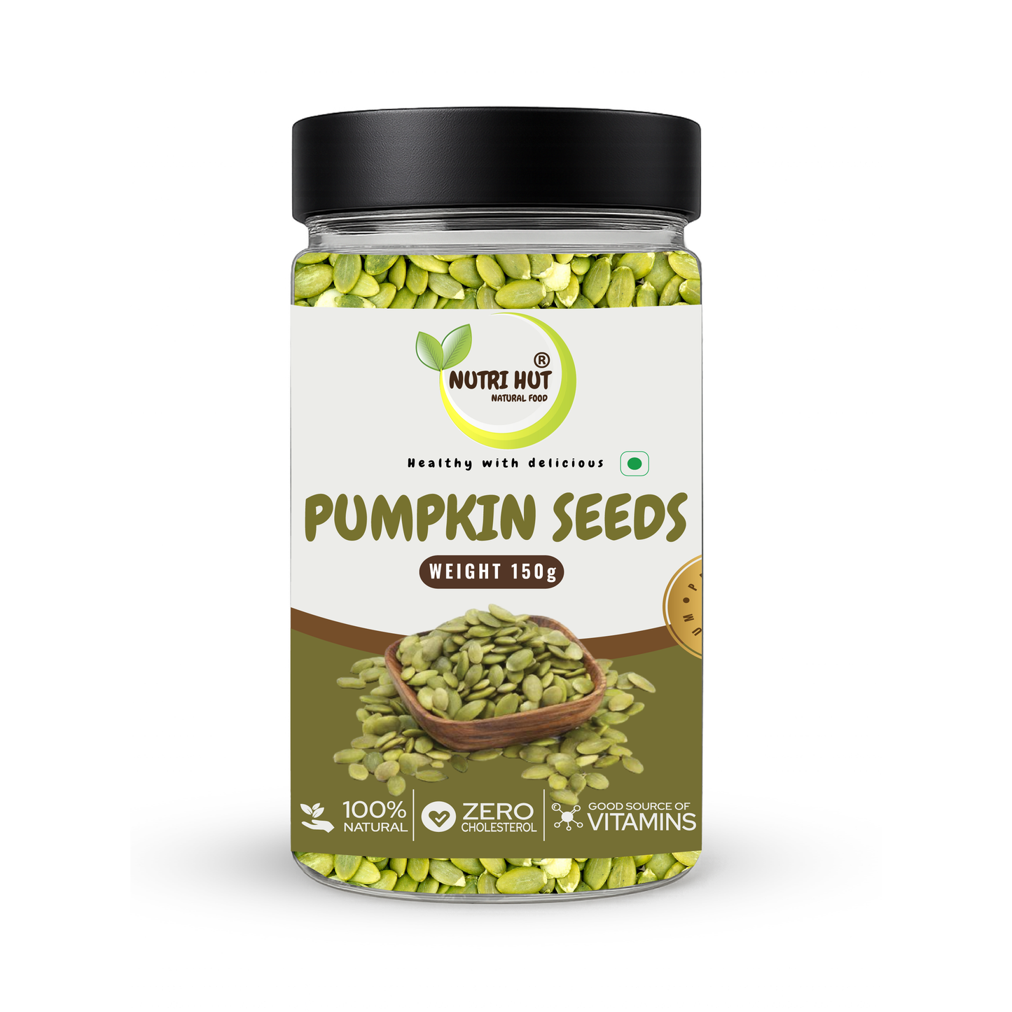 Pumpkin Seeds – 150g | High Protein & Zinc-Rich