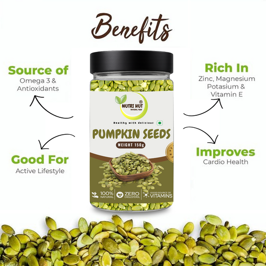 Pumpkin Seeds – 150g | High Protein & Zinc-Rich