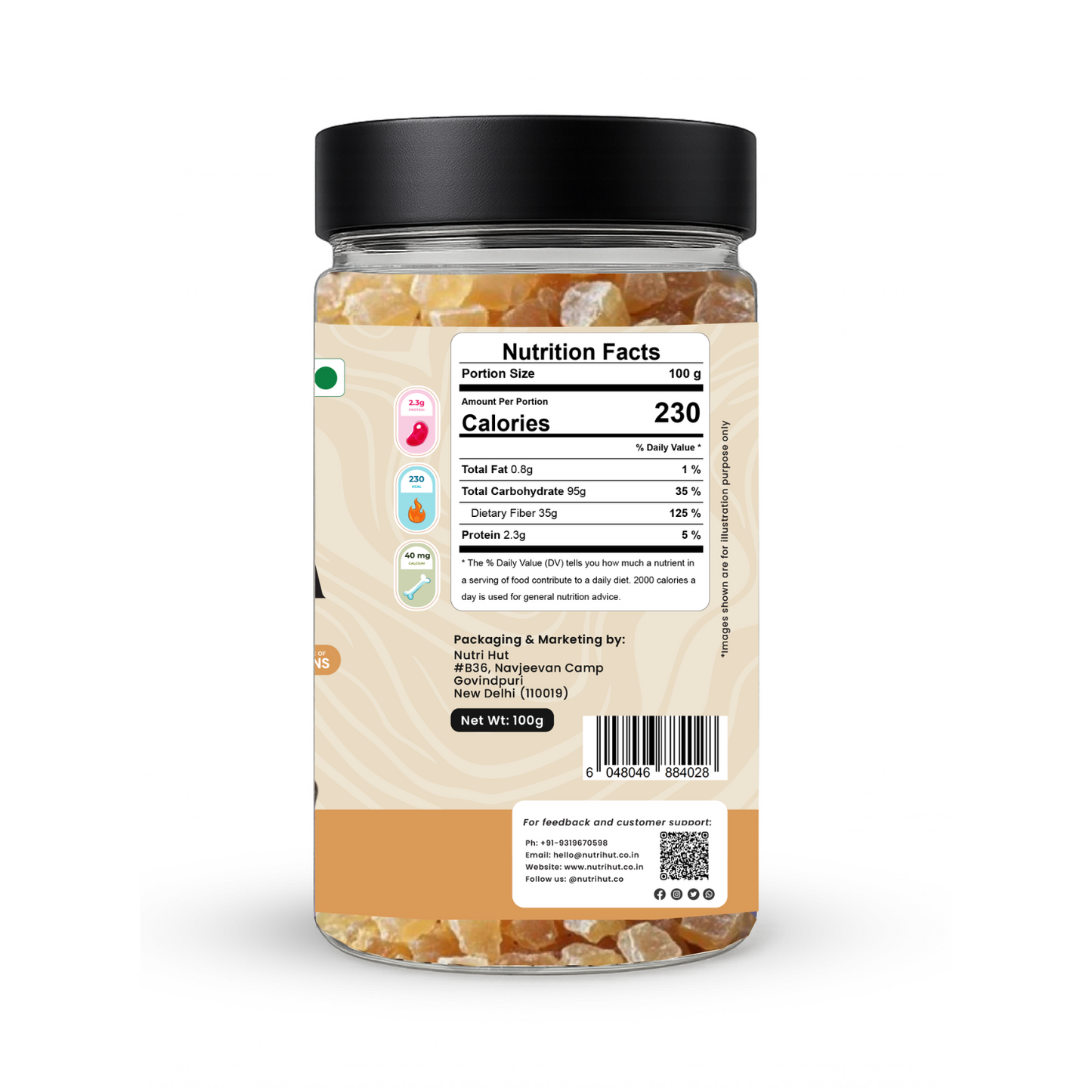 Gond Katira | 100% Natural | Boosts Digestion | 100g