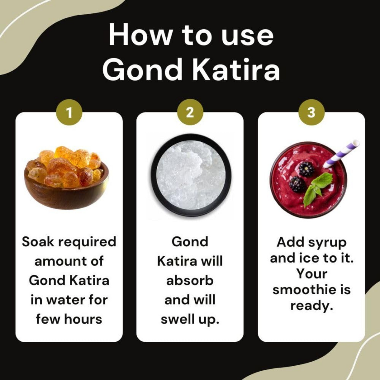 Gond Katira | 100% Natural | Boosts Digestion | 100g