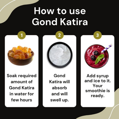 Gond Katira | 100% Natural | Boosts Digestion | 100g