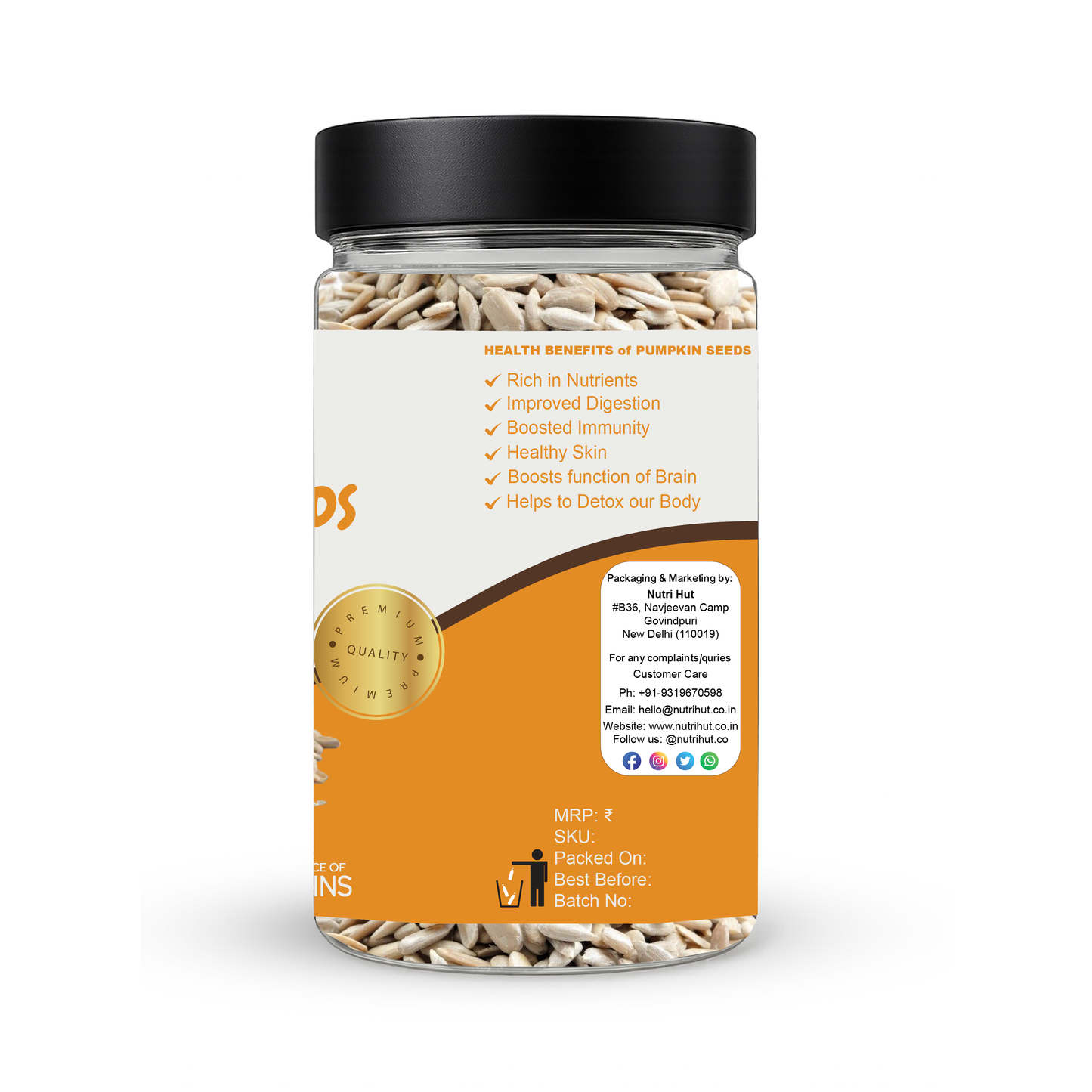 Sunflower Seeds – 150g | Rich in Vitamin E