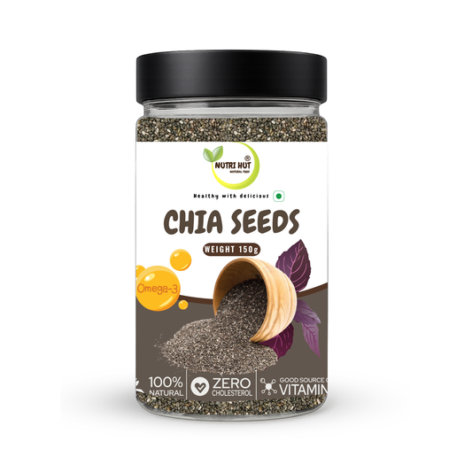 Chia Seeds – 150g | Omega-3, Fibre & Protein Rich
