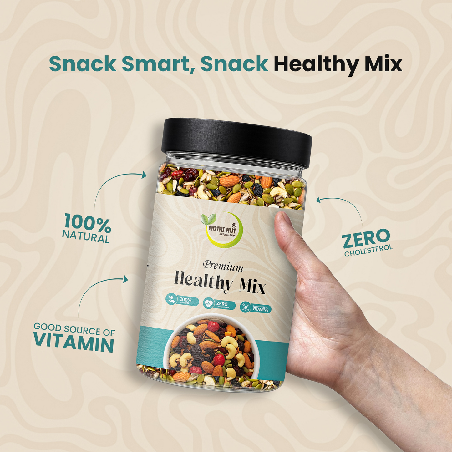Healthy Mix – Dry Fruits & Seeds 200g