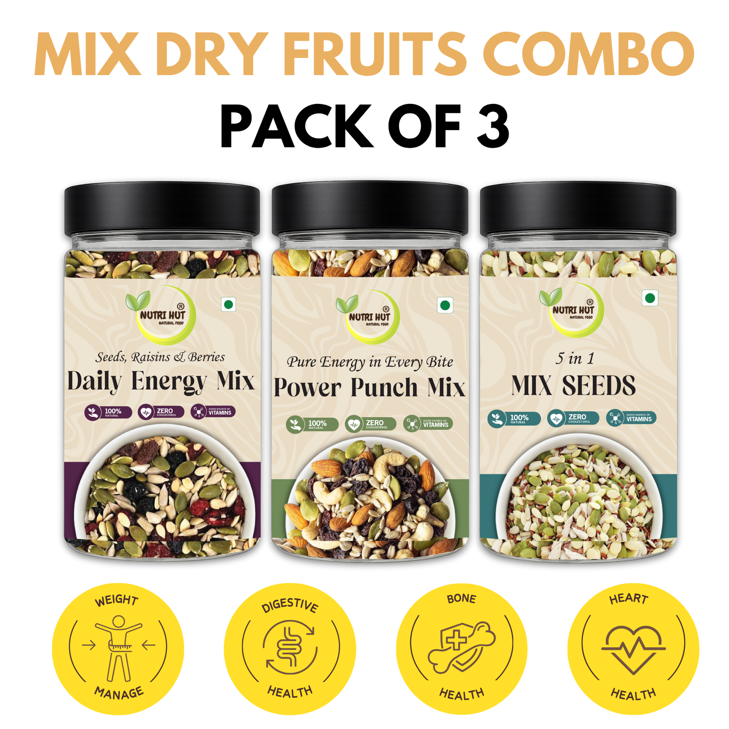 Mix Dryfruits Combo Pack
